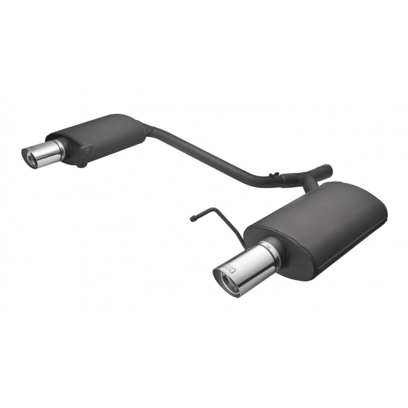 Scarico sportivo Honda Accord VII Berlina (2002-2008) - rotondo Ø80 (Cod. U-110-313)