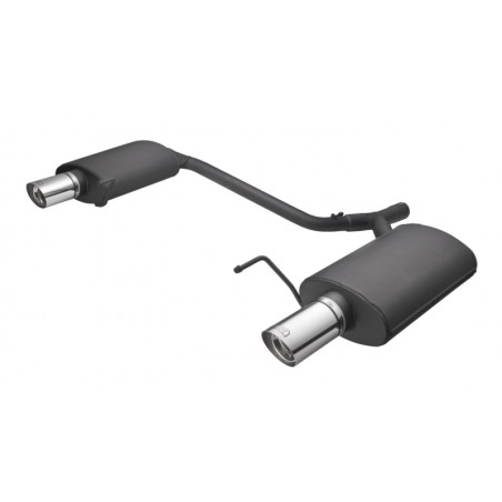 Scarico sportivo Honda Accord VII Berlina (2002-2008) - rotondo Ø80 (Cod. U-110-313)
