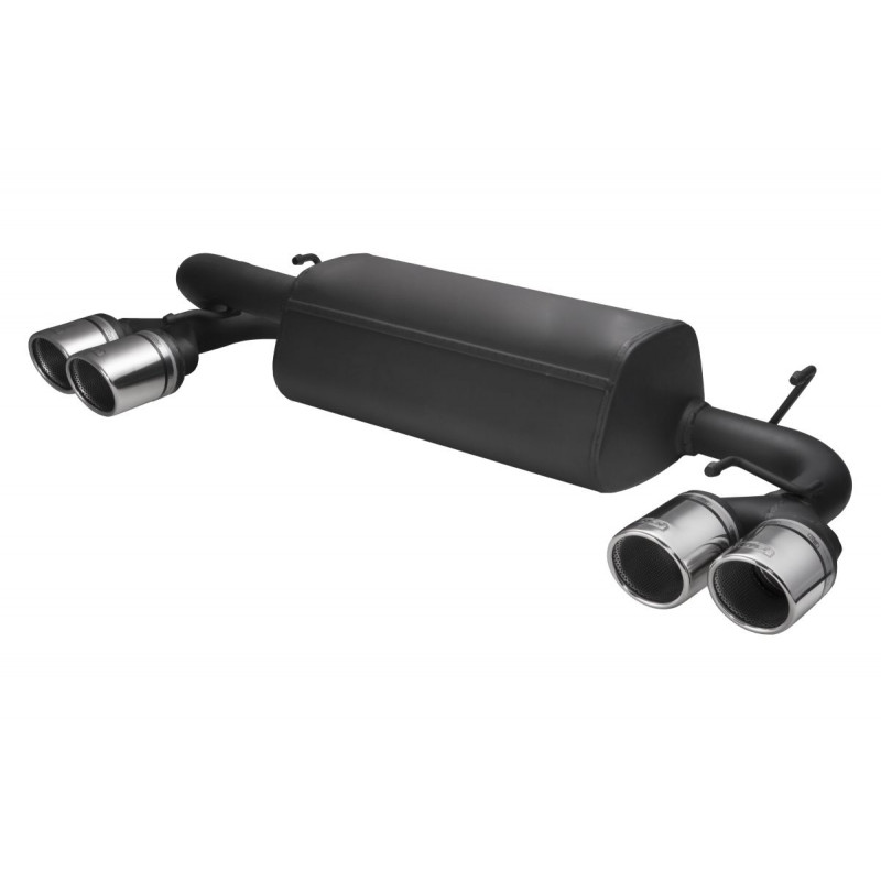 Scarico sportivo Subaru Impreza WRX STI III Generation (2007-2013) - rotondo Ø90 (Cod. U-126-404)