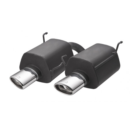 Scarico sportivo Subaru Forester III (2008-2013) - rotondo Ø100 (Cod. U-126-302_27)