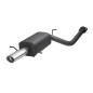 Scarico sportivo Subaru Impreza I Generation (1994-2000) - ovale 95×65 (Cod. U-126-103)