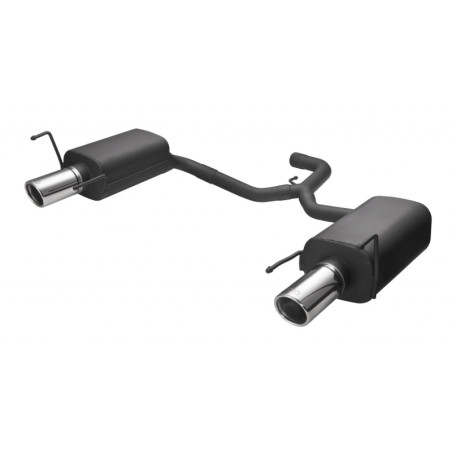 Scarico sportivo Alfa Romeo 159 (2005-2011) - rotondo Ø90 (Cod. U-E39i100-305_90_)