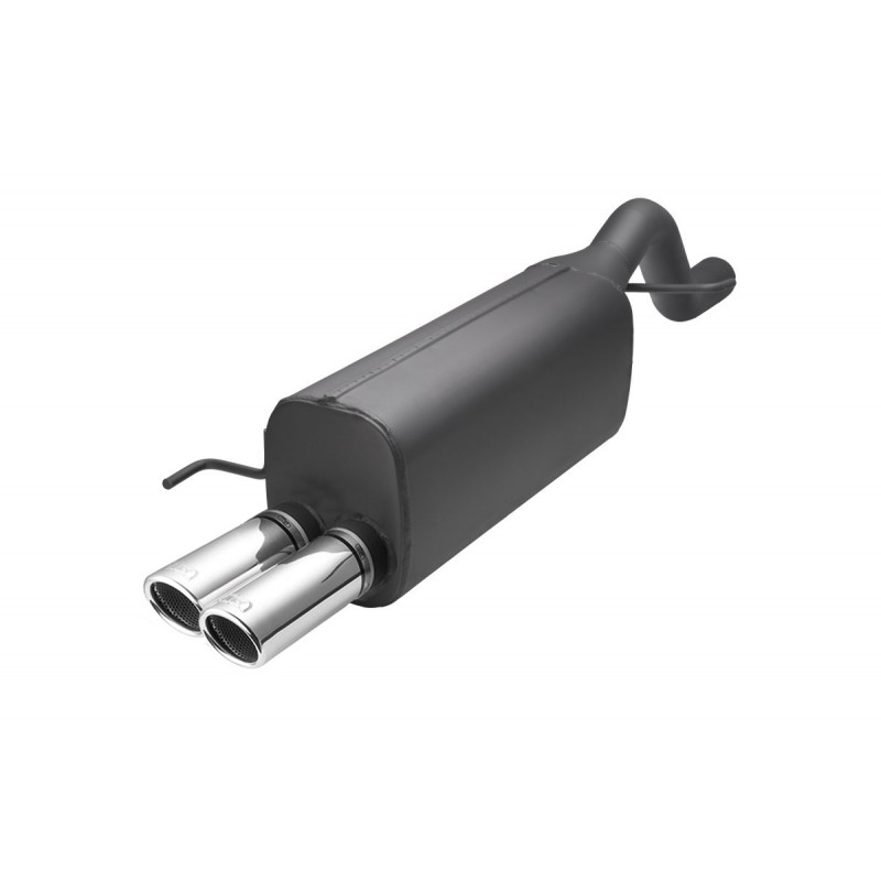 Scarico sportivo Alfa Romeo MITO (2008-2016) - rotondo Ø70 (Cod. U-100-206/70rs)