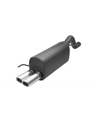 Scarico sportivo Alfa Romeo MITO (2008-2016) - rotondo Ø70 (Cod. U-100-206/70rs)