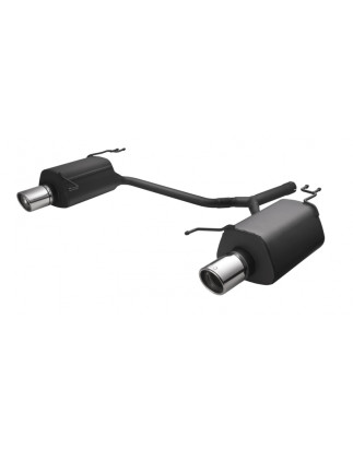 Scarico sportivo Honda Accord VIII (2008-2015) - rotondo Ø80 (Cod. U-110-312_17-s)