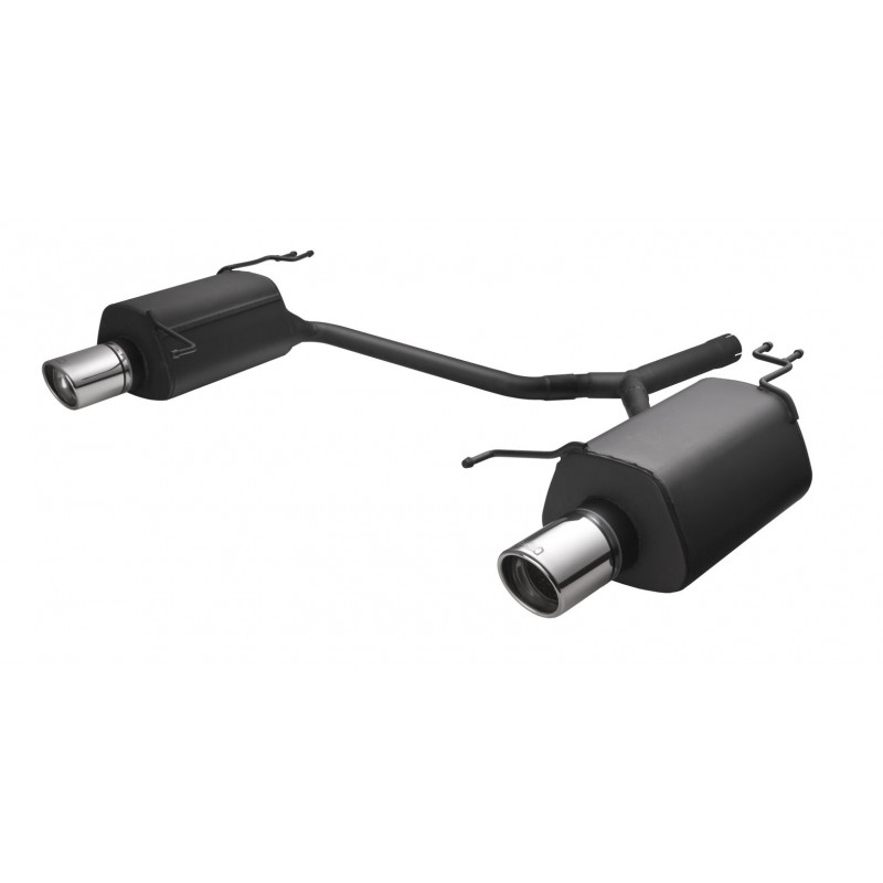 Scarico sportivo Honda Accord VIII (2008-2015) - rotondo Ø80 (Cod. U-110-312_17-s)