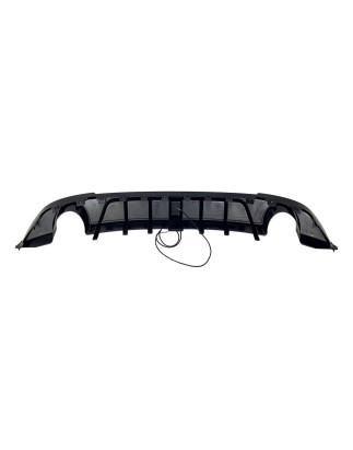 Diffusore Posteriore Volkswagen Golf 7.5 Nero lucido (Cod. E-TCW6222)