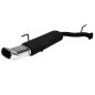 Scarico sportivo Opel Vectra B facelift HATCHACK & Berlina (1999-2002) - ovale 145×75 (Cod. U-cRTy1