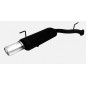 Scarico sportivo Opel Vectra B facelift HATCHACK & Berlina (1999-2002) - ovale 120×80 (Cod. U-120-1