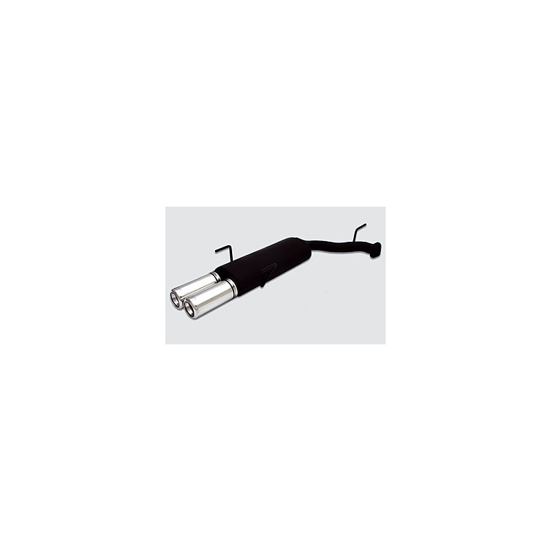 Scarico sportivo Opel Vectra B facelift HATCHACK & Berlina (1999-2002) - rotondo Ø80 (Cod. U-120-21
