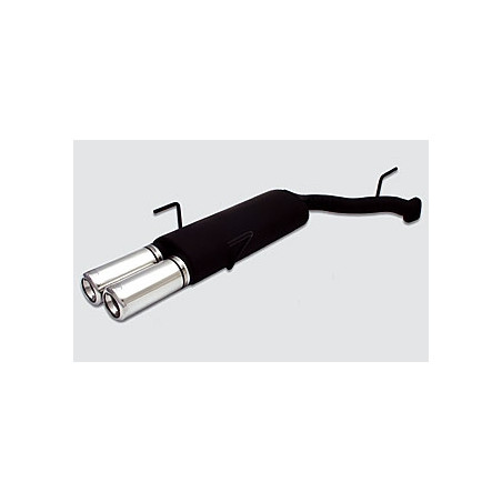 Scarico sportivo Opel Vectra B facelift HATCHACK & Berlina (1999-2002) - rotondo Ø80 (Cod. U-120-21