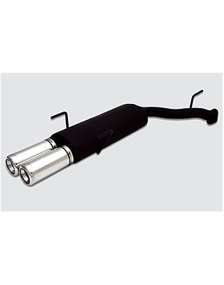 Scarico sportivo Opel Vectra B facelift HATCHACK & Berlina (1999-2002) - rotondo Ø80 (Cod. U-120-21