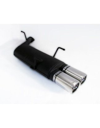 Scarico sportivo Opel Vectra B facelift HATCHACK & Berlina (1999-2002) - rettangolare 80×65 (Cod. U