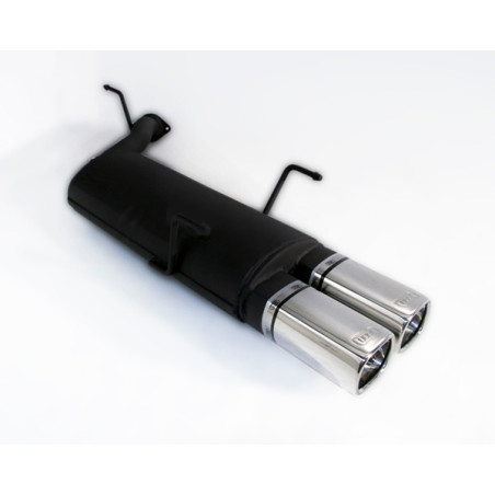 Scarico sportivo Opel Vectra B facelift HATCHACK & Berlina (1999-2002) - rettangolare 80×65 (Cod. U