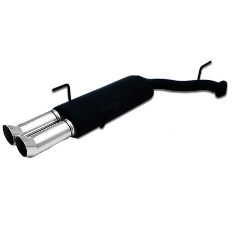 Scarico sportivo Opel Vectra B facelift HATCHACK & Berlina (1999-2002) - rotondo Ø80 (Cod. U-120-21