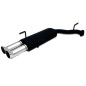 Scarico sportivo Opel Vectra B facelift HATCHACK & Berlina (1999-2002) - rotondo Ø80 (Cod. U-120-21