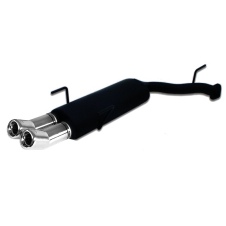 Scarico sportivo Opel Vectra B facelift HATCHACK & Berlina (1999-2002) - rotondo Ø80 (Cod. U-120-21