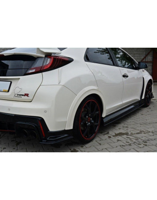 Diffusori minigonne HONDA CIVIC IX TYPE R (Cod. M-HO-CI-9-TYPE-R-SD1G)
