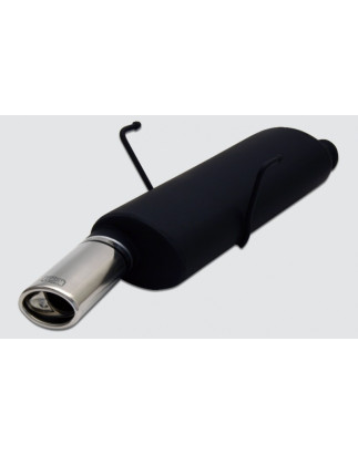 Scarico sportivo Peugeot 106 (1996-2003) - rotondo Ø80 (Cod. U-121-101)