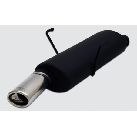 Scarico sportivo Peugeot 106 (1996-2003) - rotondo Ø80 (Cod. U-121-101)