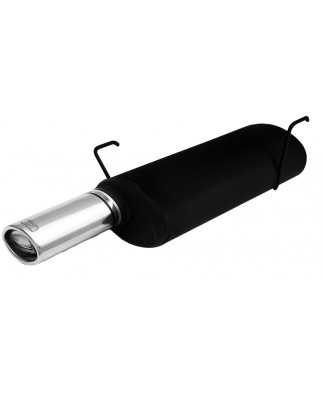 Scarico sportivo Peugeot 206 (2003-2008) - ovale 95×65 (Cod. U-121-107-10)