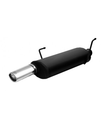 Scarico sportivo Peugeot 206 2,0i (1998-2008) - ovale 95×65 (Cod. U-121-109-10)