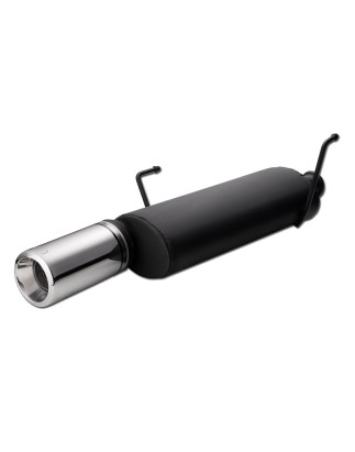 Scarico sportivo Peugeot 206 2,0i (1998-2008) - rotondo Ø100 (Cod. U-121-109)