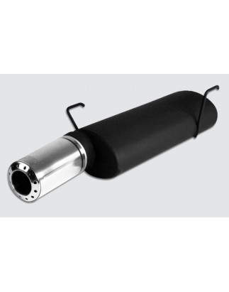Scarico sportivo Peugeot 206 Diesel (1998-2008) - rotondo Ø100 (Cod. U-121-108)
