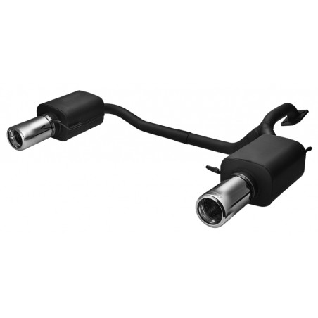 Scarico sportivo Hyundai COUPE typ GK (2002-2006) - rotondo Ø100 (Cod. U-111-302-17-2)
