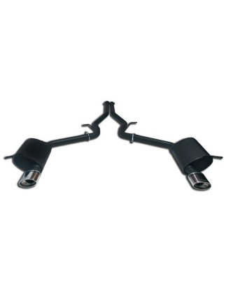 Scarico sportivo Mercedes E-CLASSE W211 (2001-2008) - ovale 120×80 (Cod. U-117-302-28)