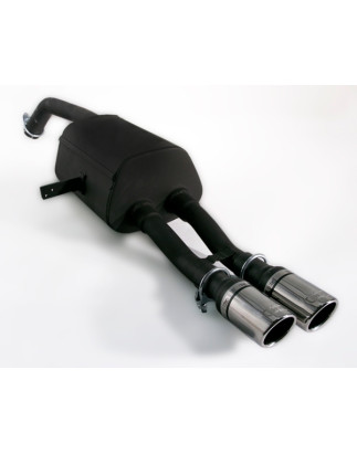 Scarico sportivo Renault Megane III Station wagon (2008-2012) - rotondo Ø70 (Cod. U-122-214/70rs)