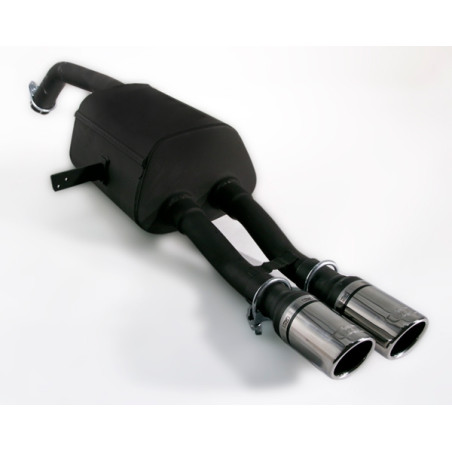 Scarico sportivo Renault Megane III Station wagon (2008-2012) - rotondo Ø70 (Cod. U-122-214/70rs)