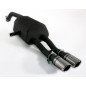 Scarico sportivo Renault Megane III Station wagon (2008-2012) - rotondo Ø70 (Cod. U-122-214/70rs)