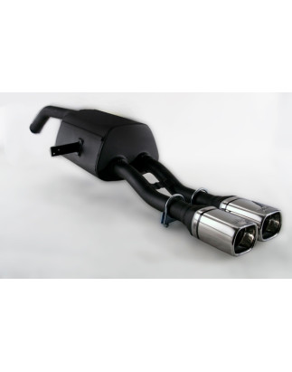 Scarico sportivo Renault Megane III Station wagon (2008-2012) - rettangolare 80×65 (Cod. U-122-214/