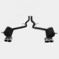 Scarico sportivo Mercedes E-CLASSE W211 (2001-2008) - ovale 220×80 (Cod. U-117-402-55)