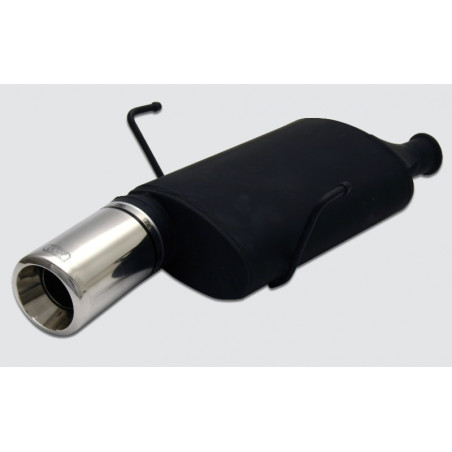 Scarico sportivo Peugeot 406 2,0i Berlina & COUPE (1995-2004) - rotondo Ø80 (Cod. U-121-103)