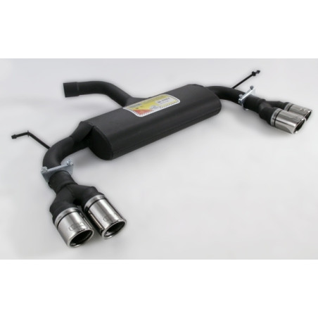 Scarico sportivo Volkswagen Touran (2003-2010) - rotondo Ø70 (Cod. U-bA5A129-417)