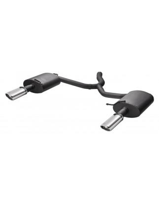 Scarico sportivo Audi A4 typ B7 /8E,8F (2005-2008) - ovale 120×80 (Cod. U-101-309-27)