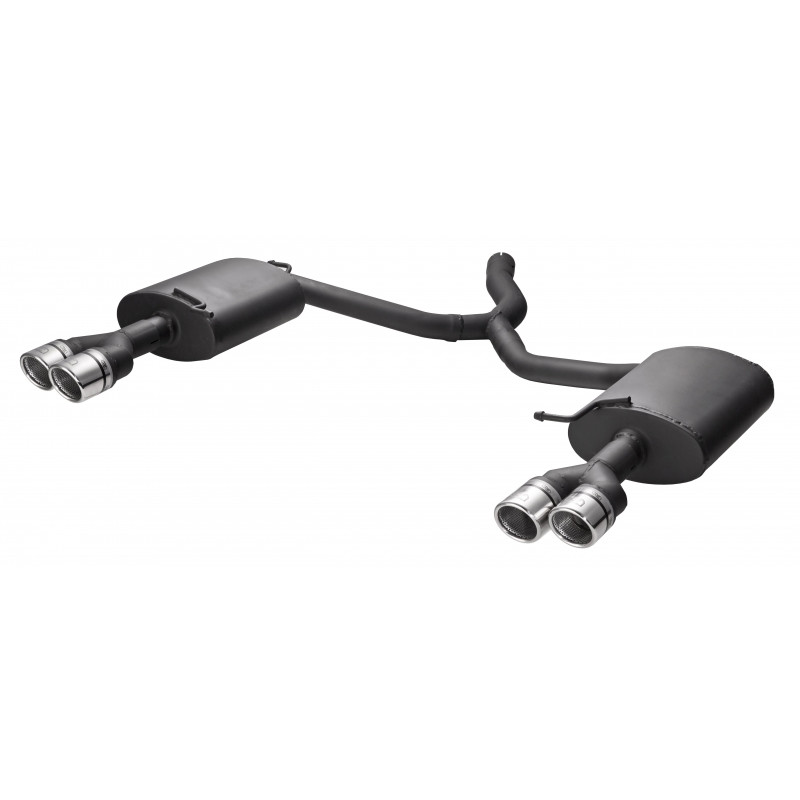 Scarico sportivo Audi A4 typ B7 /8E,8F (2005-2008) - rotondo Ø70 (Cod. U-101-409/70rs)