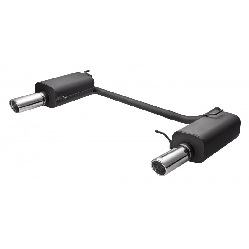 Scarico sportivo Honda Accord VII Station wagon (2002-2008) - rotondo Ø90 (Cod. U-110-316_90rs)