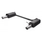 Scarico sportivo Honda Accord VII Station wagon (2002-2008) - rotondo Ø90 (Cod. U-110-316_90rs)