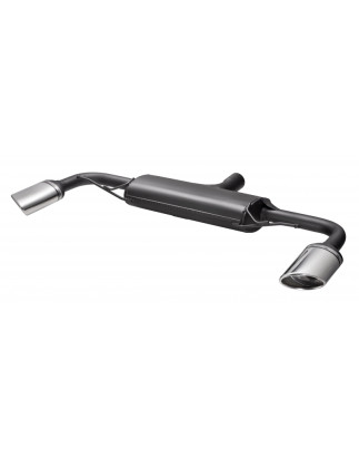 Scarico sportivo Audi TT typ 8J (2007-2013) - ovale 120×80 (Cod. U-101-310_27_)