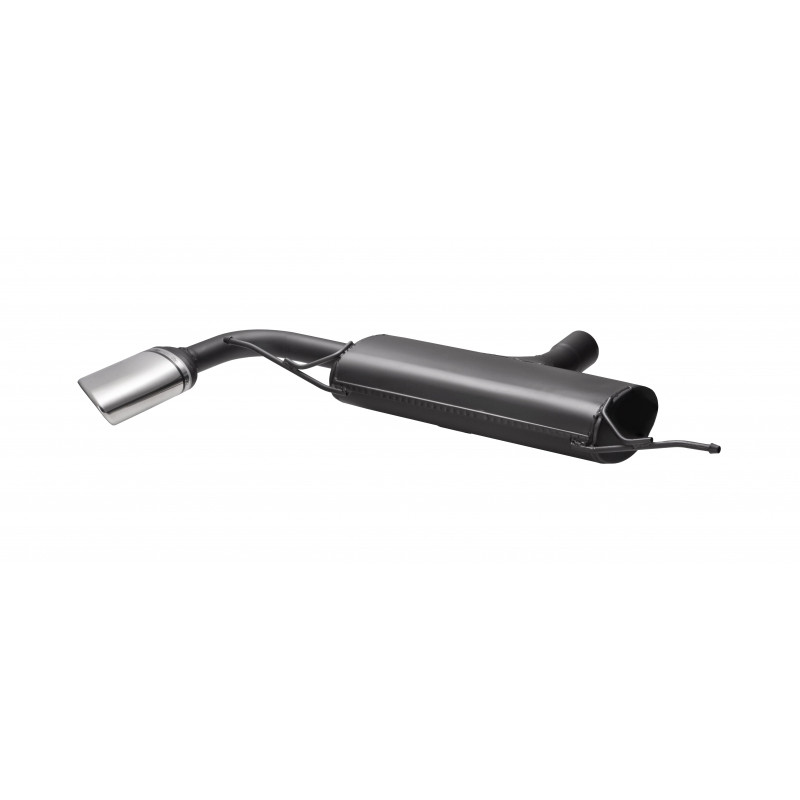 Scarico sportivo Audi TT typ 8J (2007-2013) - ovale 120×80 (Cod. U-101-110_27)