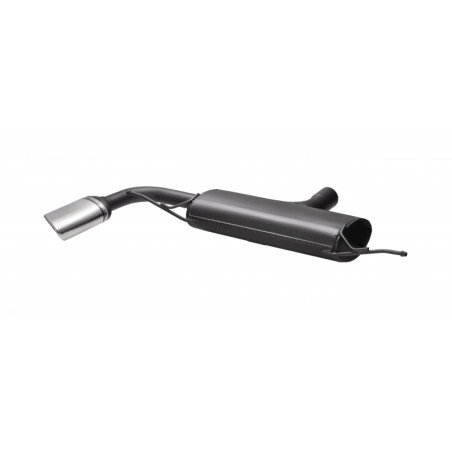 Scarico sportivo Audi TT typ 8J (2007-2013) - ovale 120×80 (Cod. U-101-110_27)