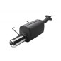 Scarico sportivo Nissan JUKE (2010-2015) - rotondo Ø80 (Cod. U-119-108/07-2)