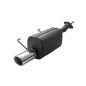 Scarico sportivo Nissan JUKE (2010-2015) - rotondo Ø90 (Cod. U-119-108_90rs)