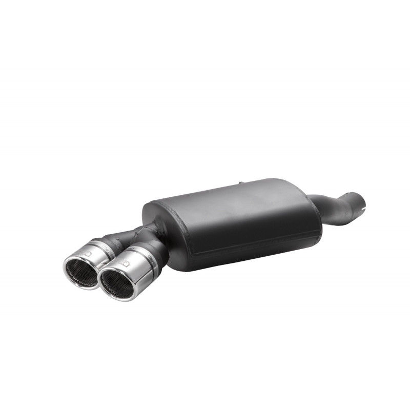 Scarico sportivo Bmw E82 diesel (2007-nadal) - rotondo Ø70 (Cod. U-102/228_70rs)