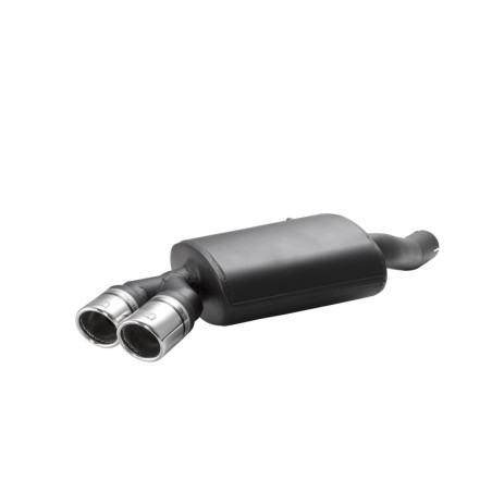 Scarico sportivo Bmw E82 diesel (2007-nadal) - rotondo Ø70 (Cod. U-102/228_70rs)