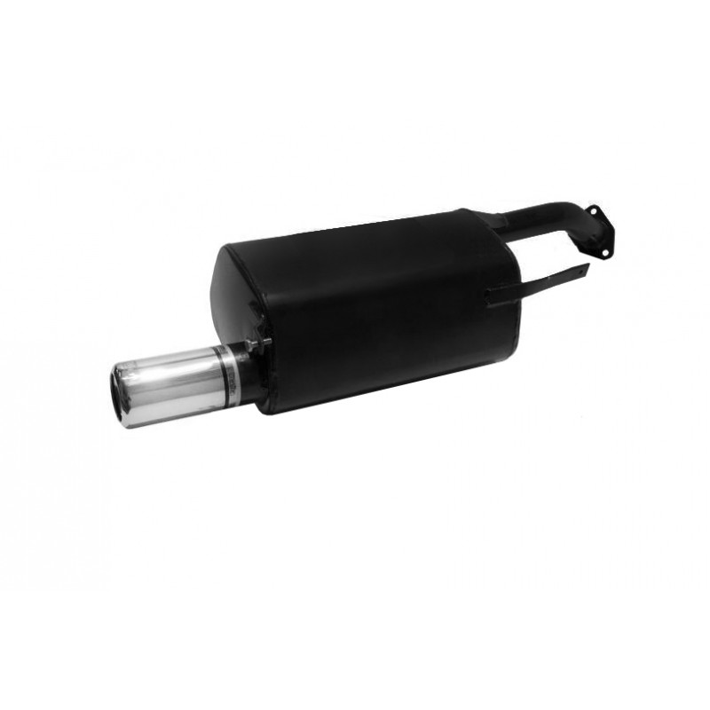 Scarico sportivo Mitsubishi Lancer VII (2000-2007) - rotondo Ø80 (Cod. U-118-104/07-2)