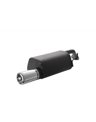 Scarico sportivo Mitsubishi Lancer VII (2000-2007) - rotondo Ø100 (Cod. U-sVrf118-104_17-1)